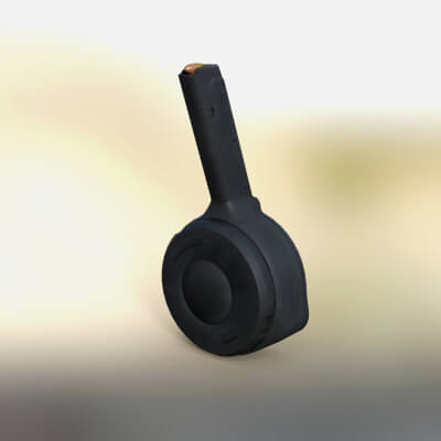 X12 Drum Magazine MW for Daz3D