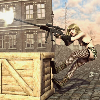 Zastava M93 High-Caliber Rifle for G8F and G9