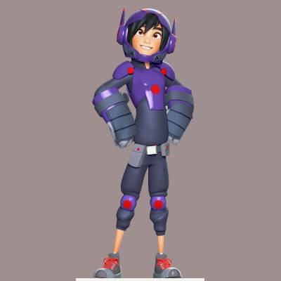 Hiro Hamada - Big Hero 6 3D Model by lovemodel