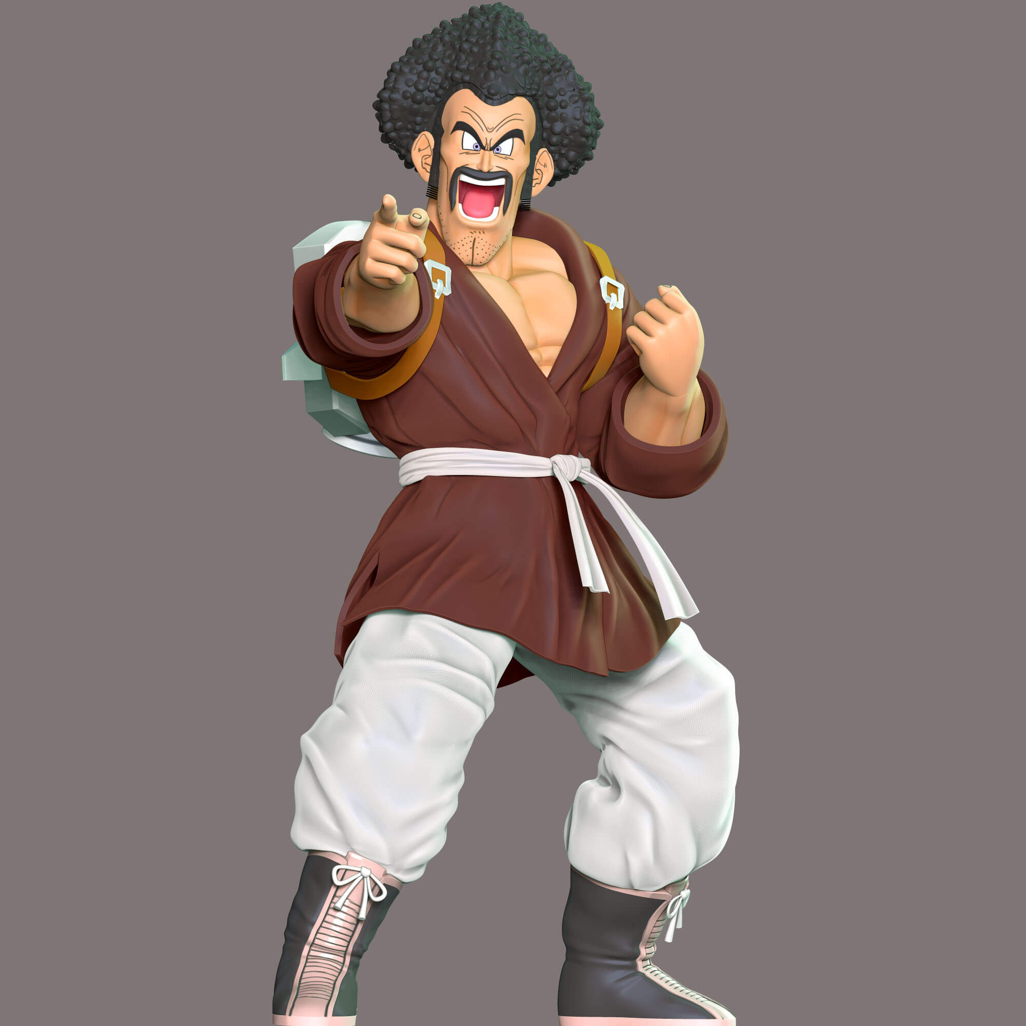 MR. Satan - Dragon Ball 3D Print Model by lovemodel