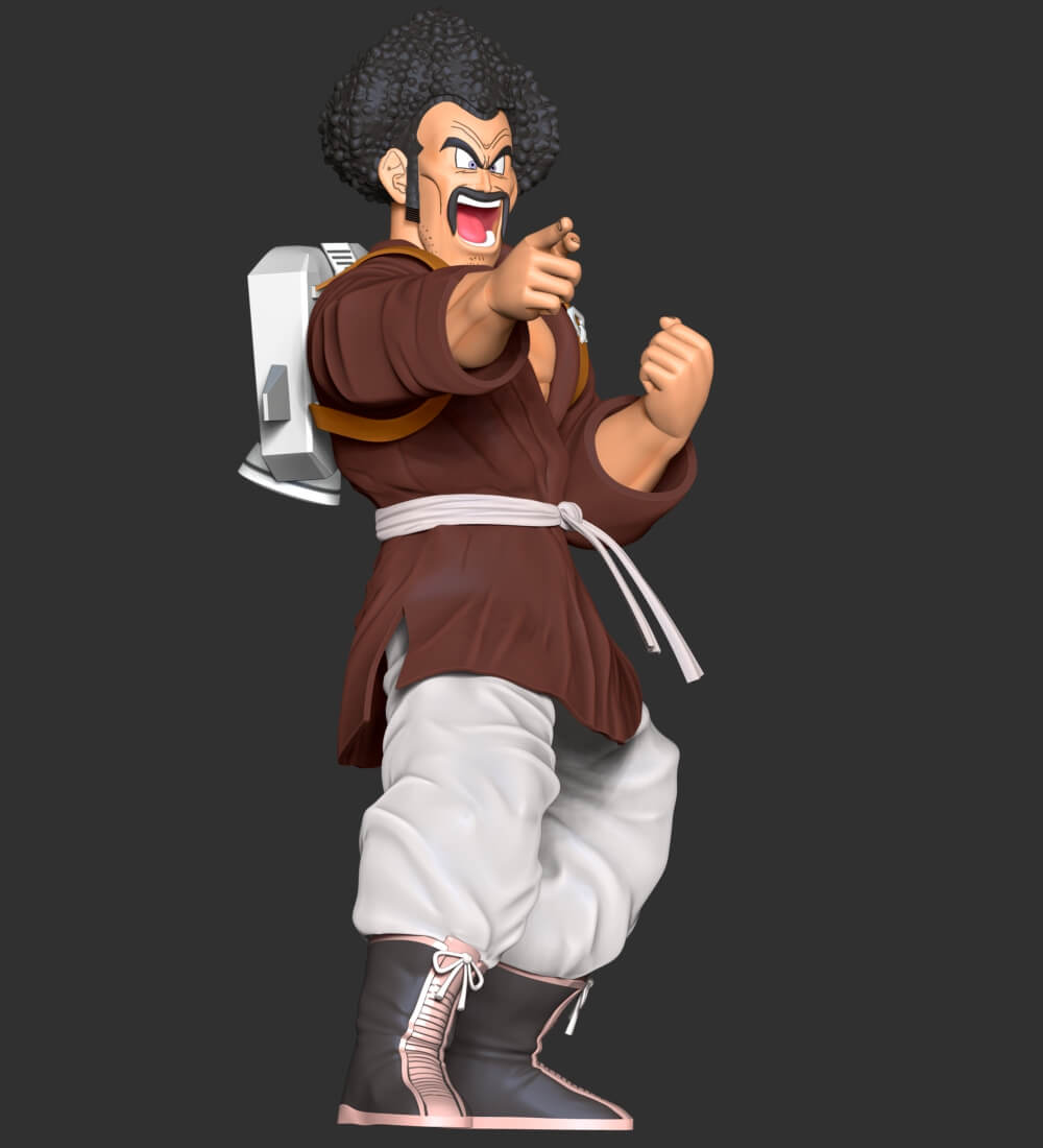 MR. Satan - Dragon Ball 3D Model by lovemodel