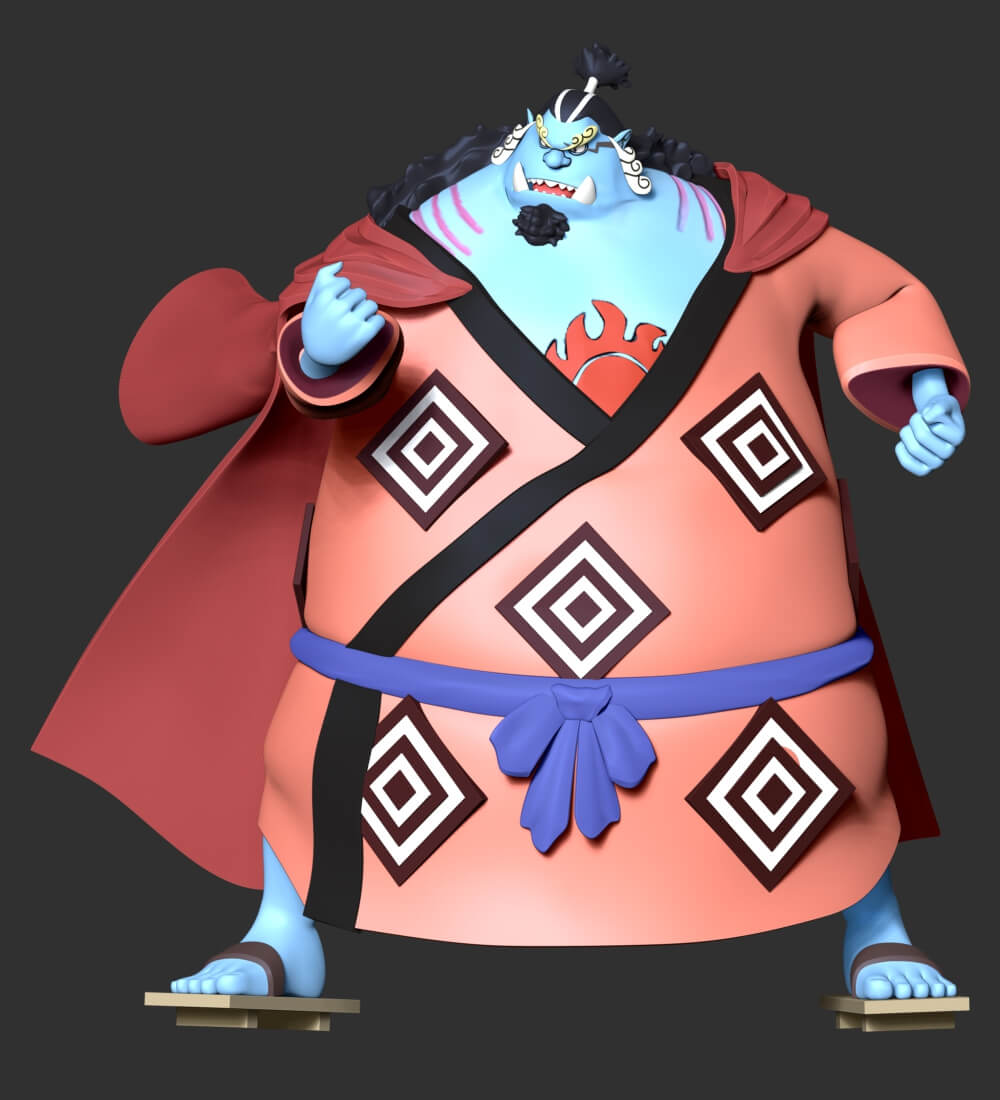One Piece Jinbei 3D Print Model by lovemodel