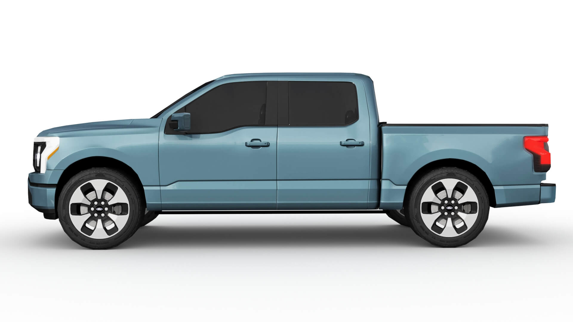 Ford F150 Lightning 2024 3D Model by LOWMOD