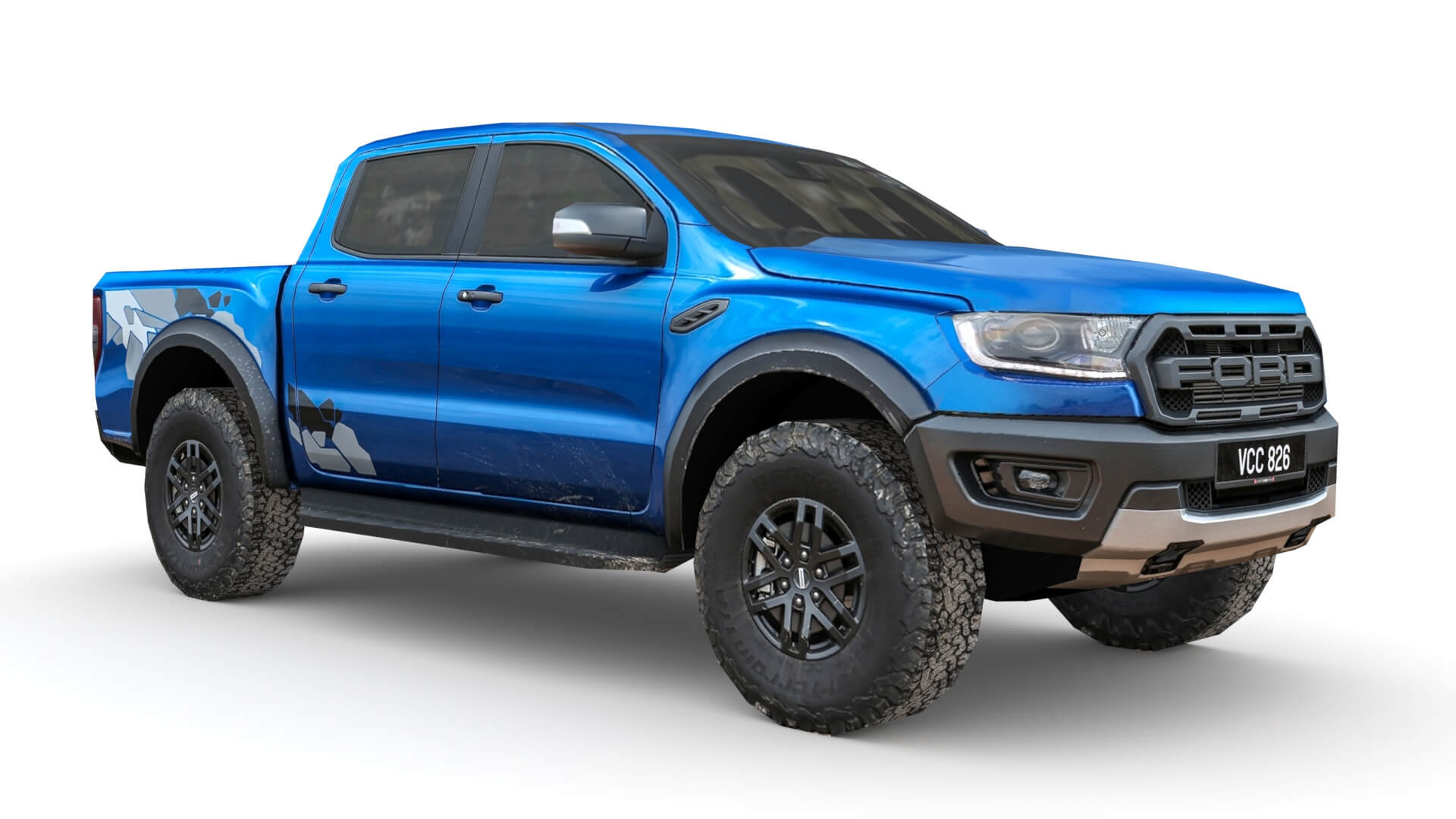 Ford Raptor f150 3d модель