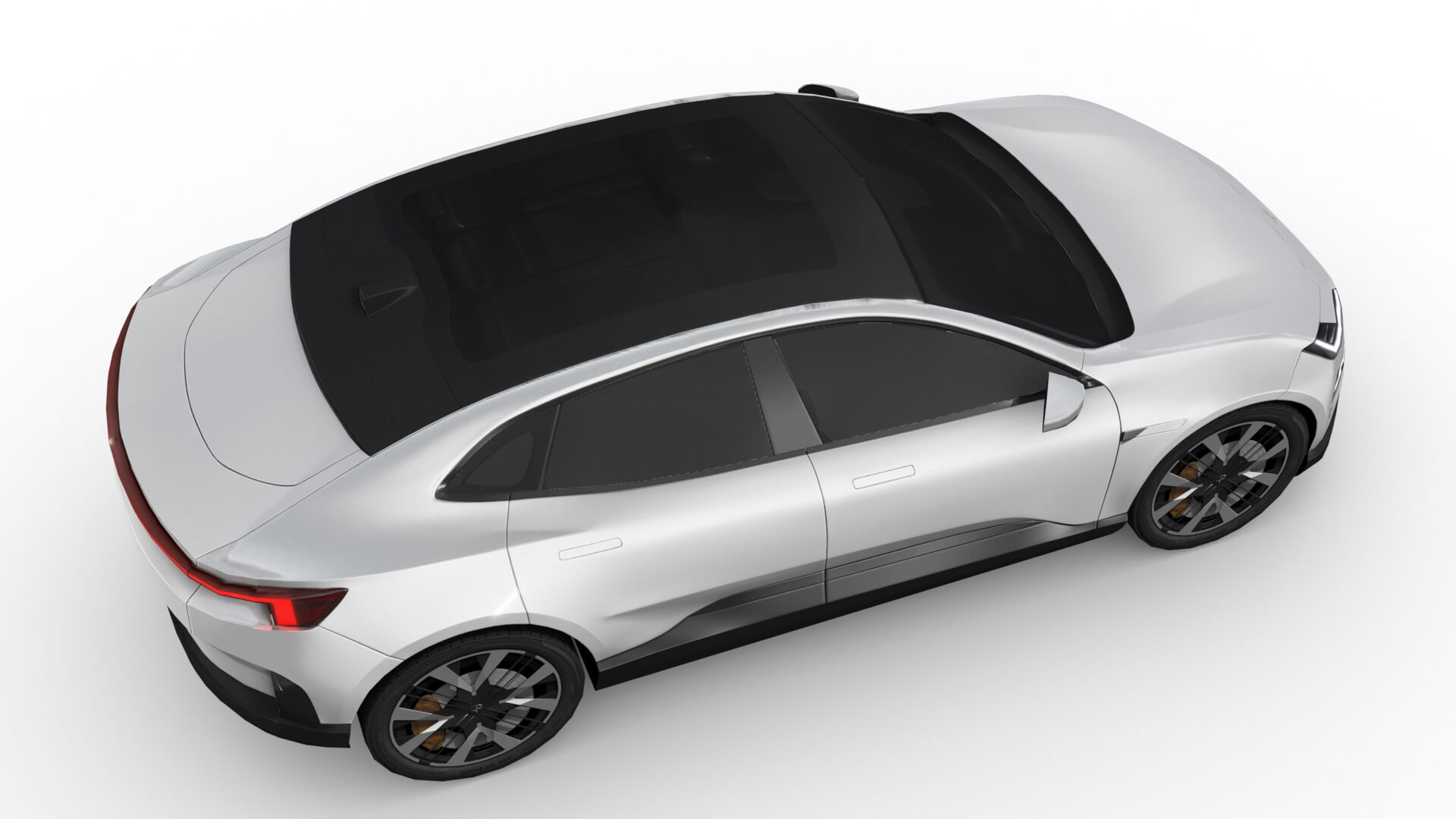  Foto zu Polestar 4 2024 - 3D Model by LOWMOD 