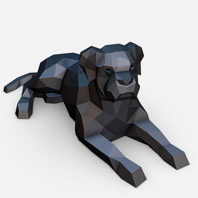 Cane Corso Model Cane Corso Dog - 3D Model by lowpoly_print