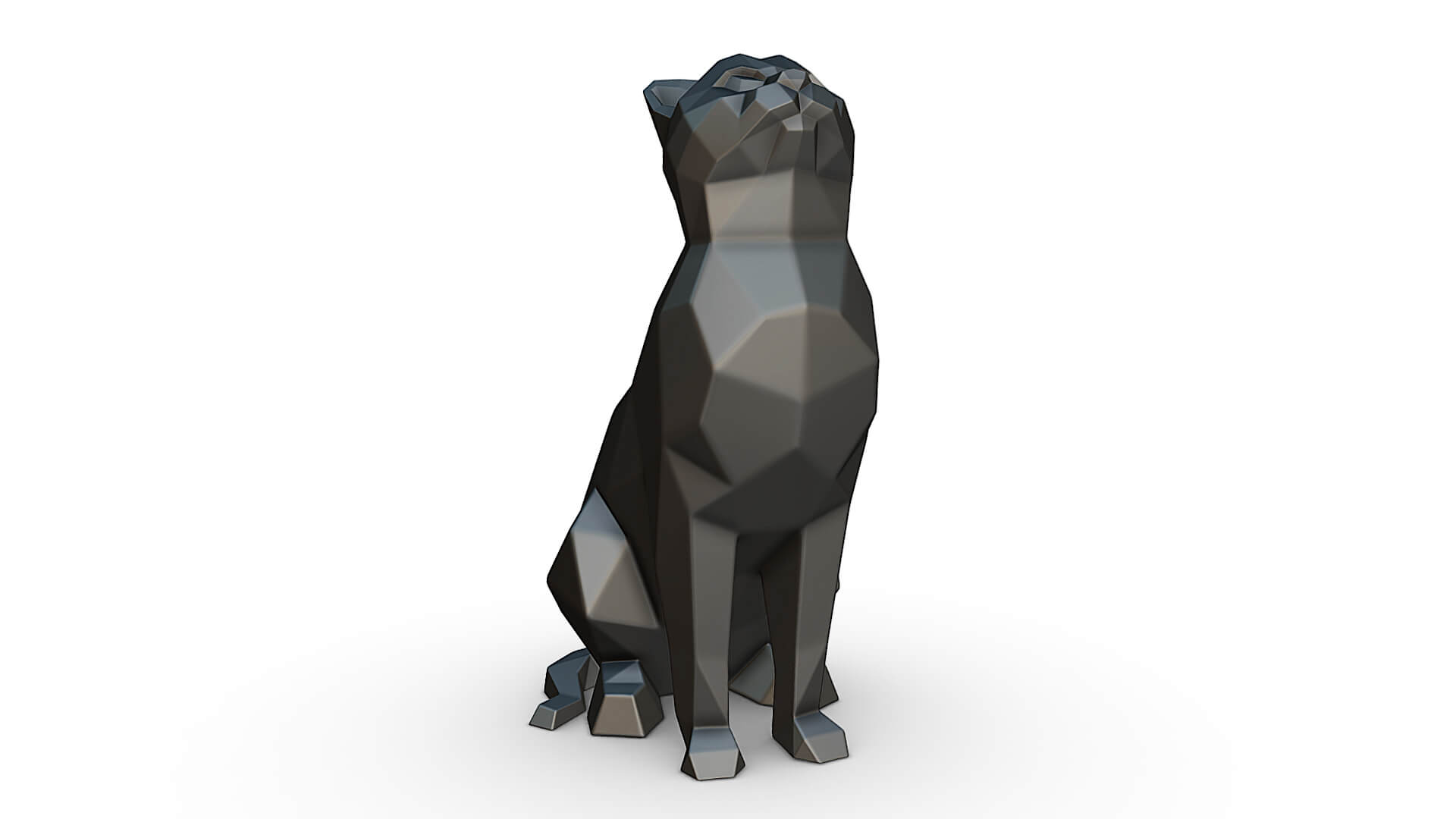 Cat Figurine - 3D Model by lowpoly_print