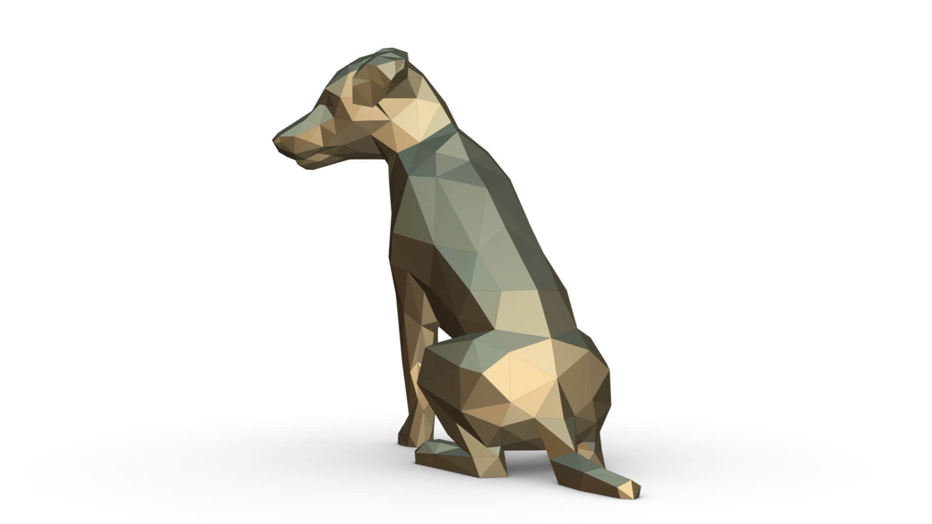 3D Jack Russell Aufkleber - Zerrissener Design Aufkleber | Reflektierend & Wasserfest