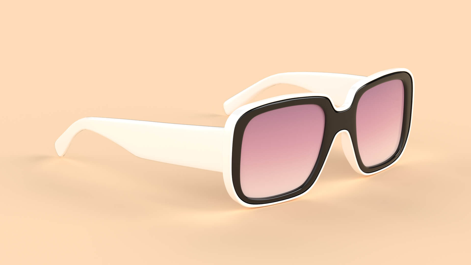 Round Eyewear Glasses - 3D Model by LowPoly-Studio