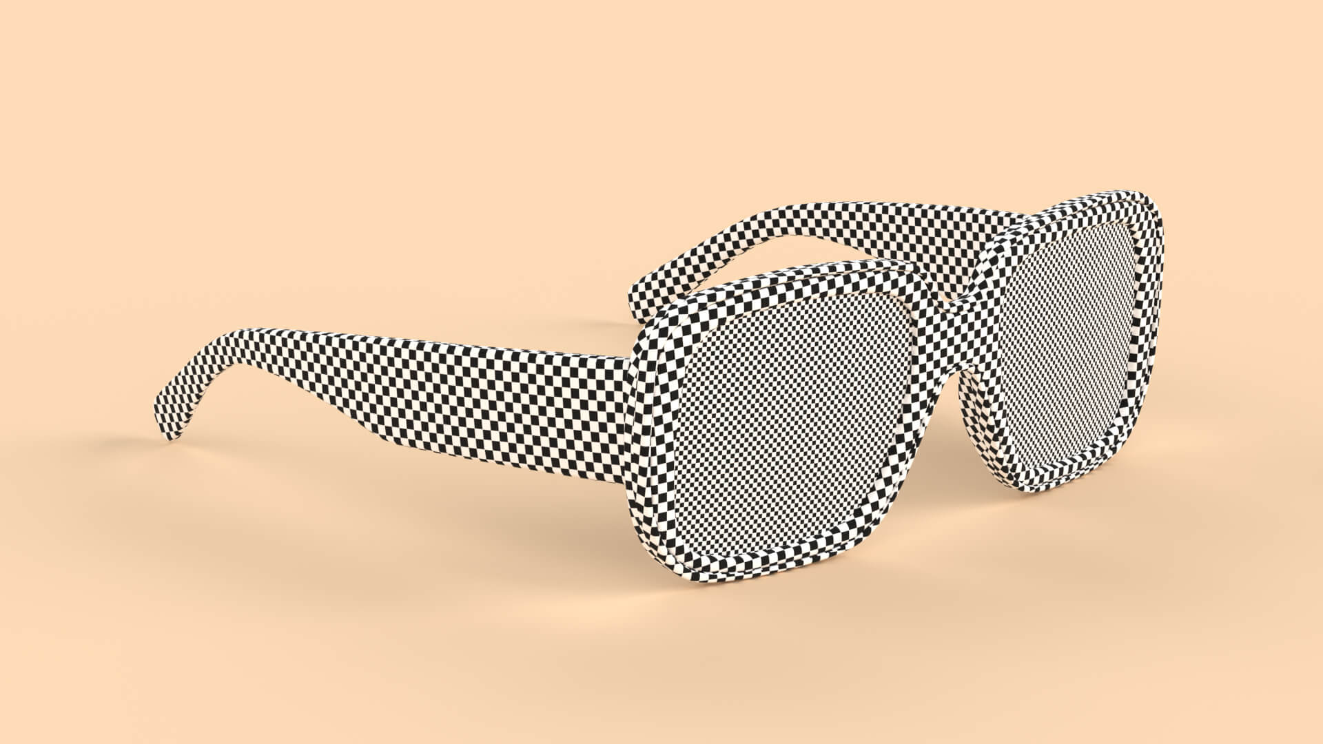 Round Eyewear Glasses - 3D Model by LowPoly-Studio