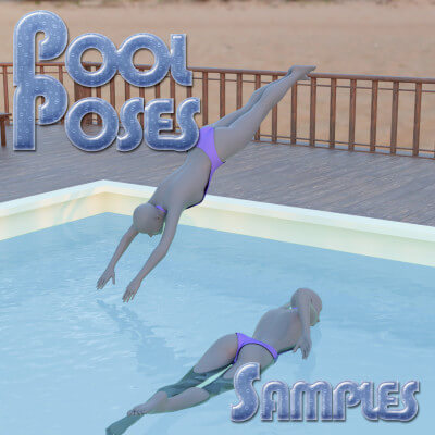 Pool Poses for G8F by Lstowe