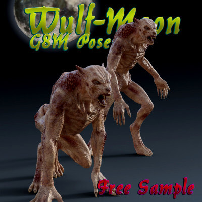 Wulf Moon Poses for G8M