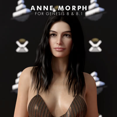 Anne Character Morph for G8 & G8.1 Female