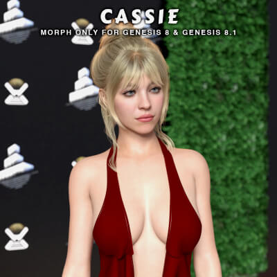 Cassie Character Morph for G8 & G8.1 Female 3D