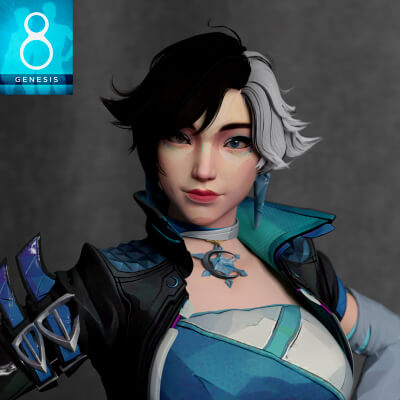 Luna Snow for Genesis 8