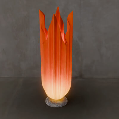 Floor Lamp Fire