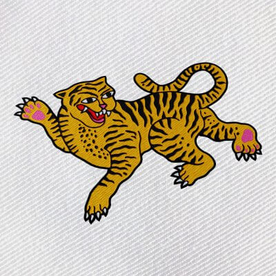 Sew-on Patch Tiger