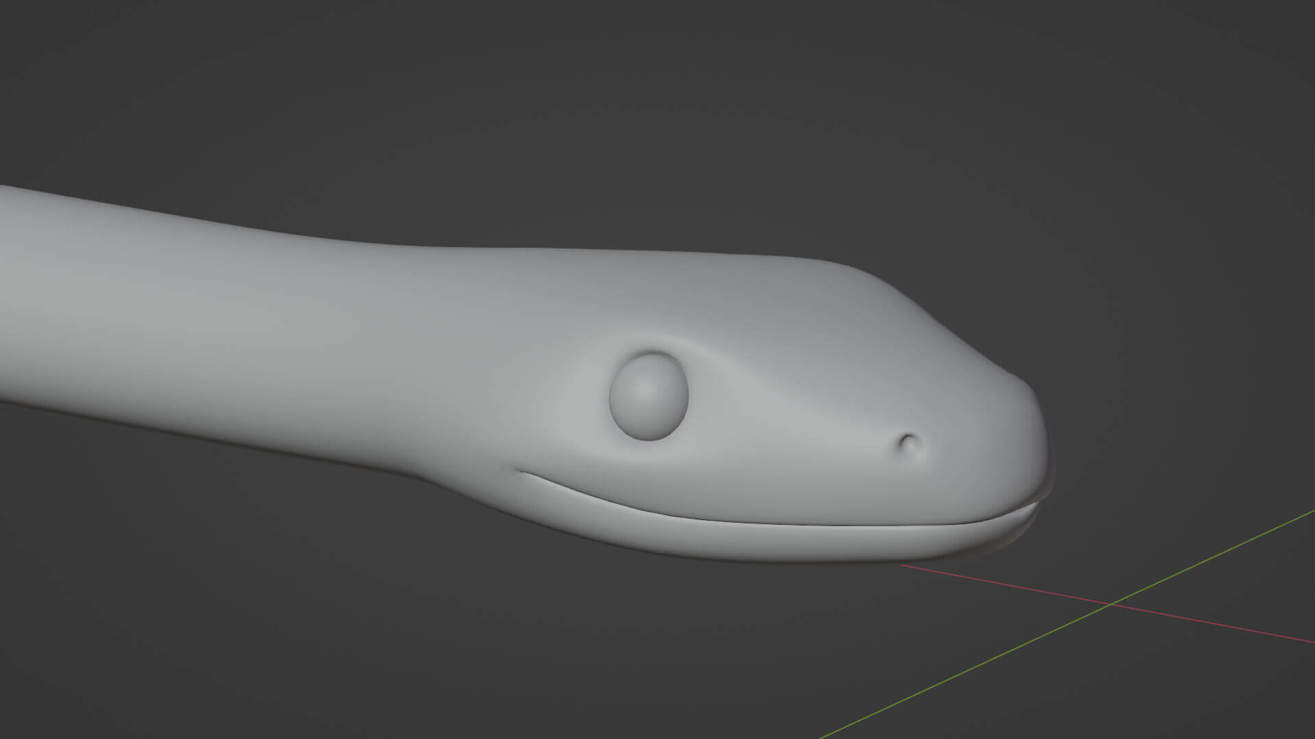 Snake Procedural - 3D Model by ludmi