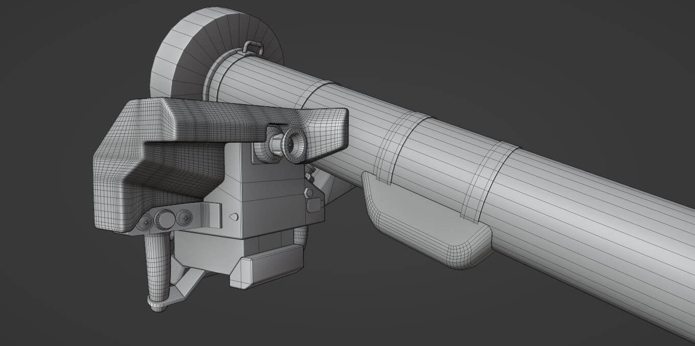 Javelin FGM148 Anti Tank Missile 3D Model by