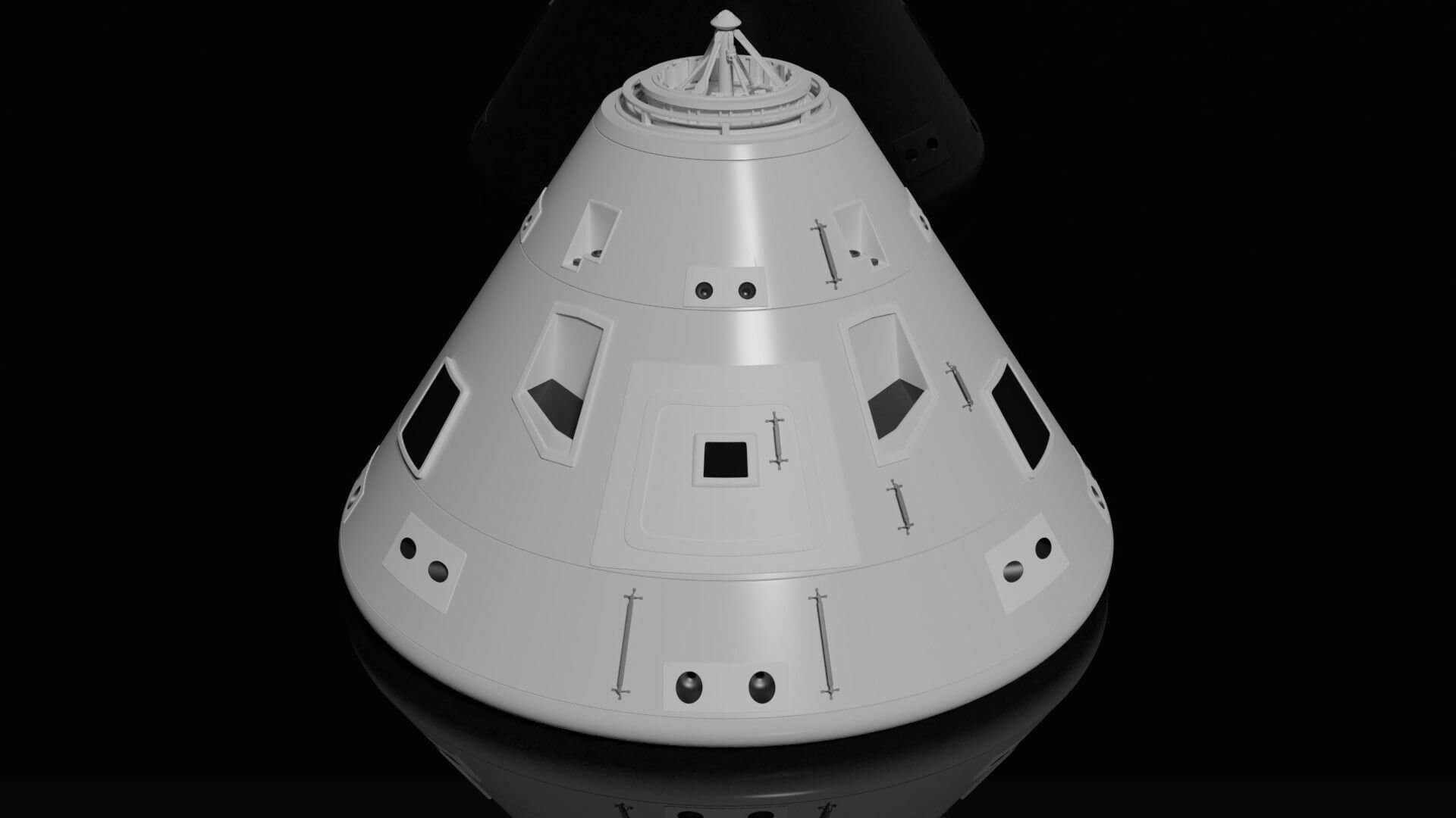 Apollo Command Module - 3D Model by LukaDT