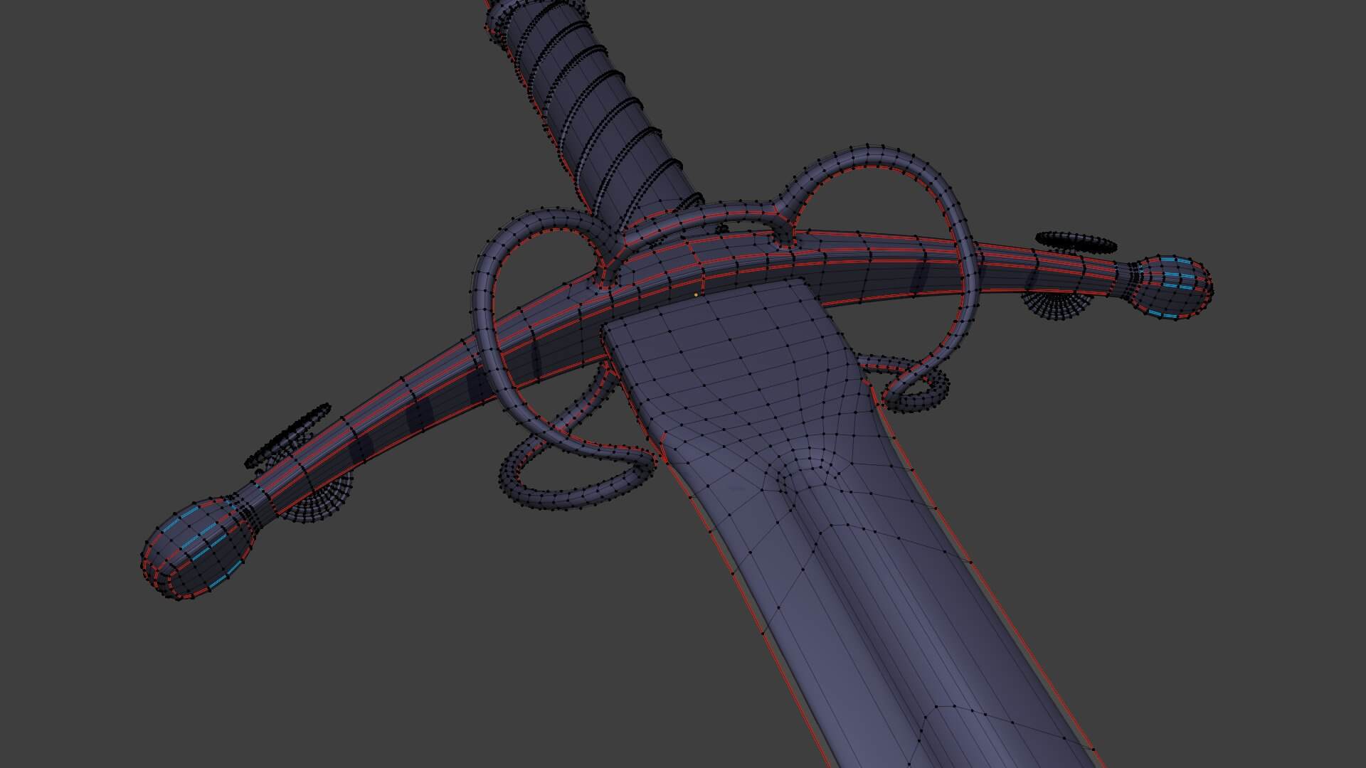 Bastard Sword 3d Model By Lukadt