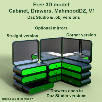 Cabinet Drawers Mahmooddz V1 by lukon