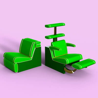 Chair Passenger Comfy Seat V1