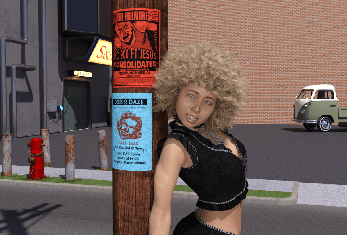 Kxivowae With Space Time Teleporting Pole 3d Render By Lukon