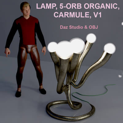 Lamp 5-Orb Organic Carmule V1