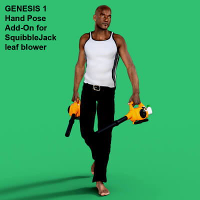 Leaf Blower SquibbleJack G1 Pose Add-On V1