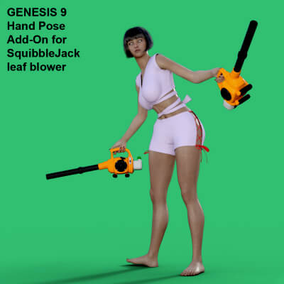 Leaf Blower SquibbleJack G9 Pose Add-On V1