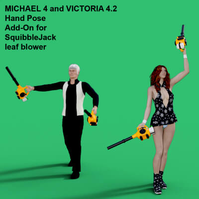 Leaf Blower SquibbleJack M4-V4 Pose Add-On V1