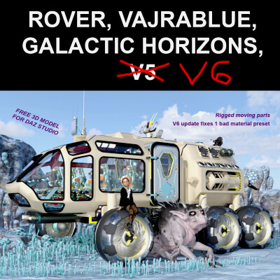 Rover Vajrablue Galactic Horizons V6 DS