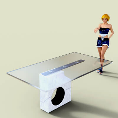 Table Utility Fabio Cavinato Black Hole V1