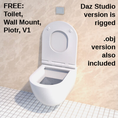 Toilet Wall Mount Piotr V1