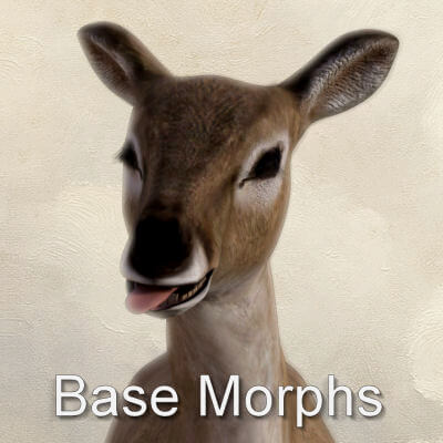 Base Morphs for AMV Fawn by Luna_s20