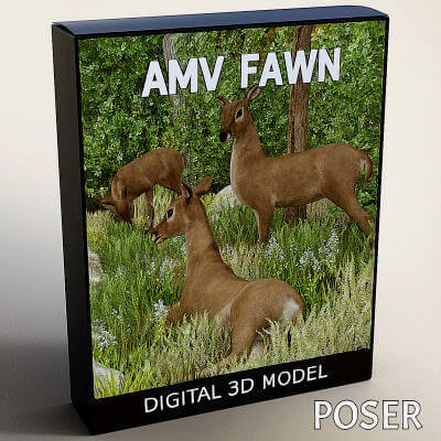 AMV Fawn for Poser