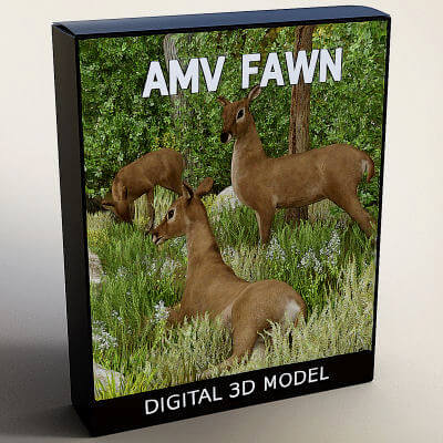 AMV_Fawn Rigged Deer by Luna_s20