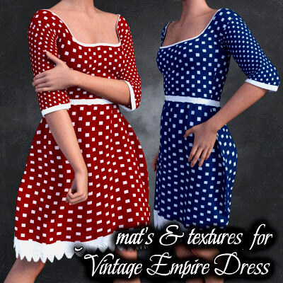 Colors for Vintage Empire Dress by Luna_s20