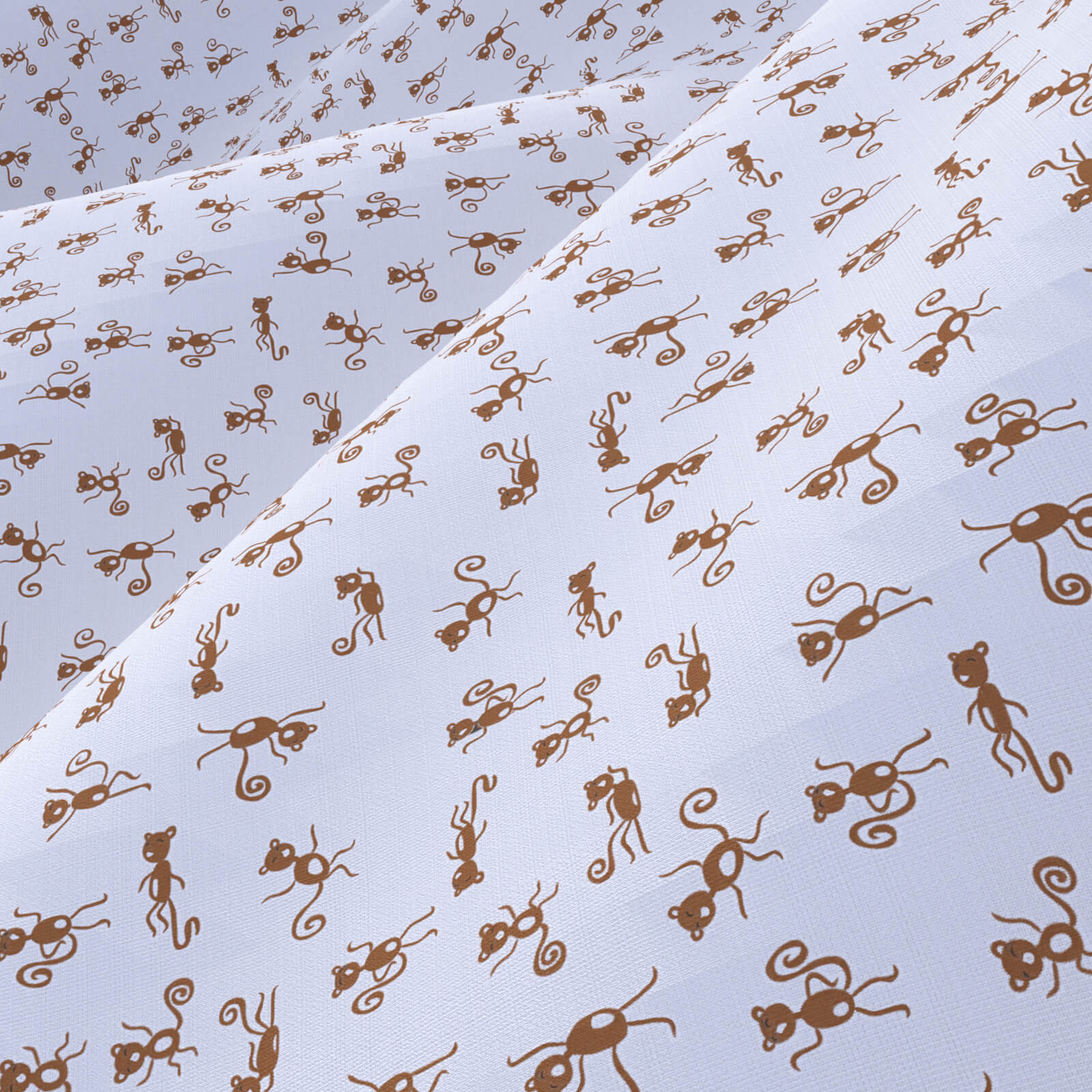 Second Texture Monkey PBR Fabric Funmonkeys Seamless Textures - 3D Texture by Luna_s20