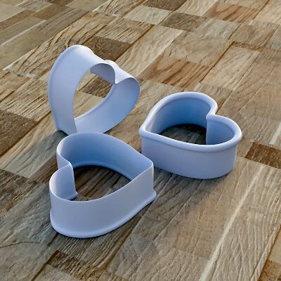 Safe Traditional Cookie Cutter - Heart Shape