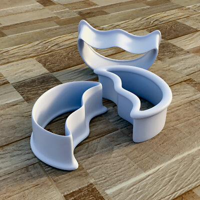Safe Traditional Cookie Cutter - Moon2 Shape