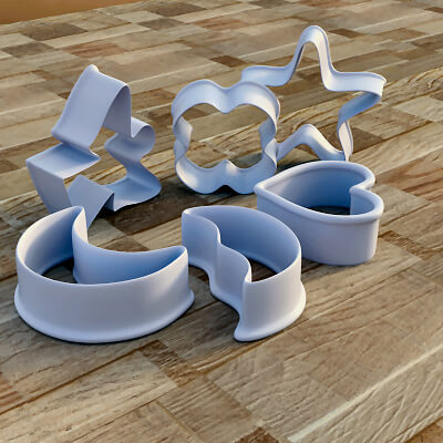 Safe Traditional Cookie Cutters