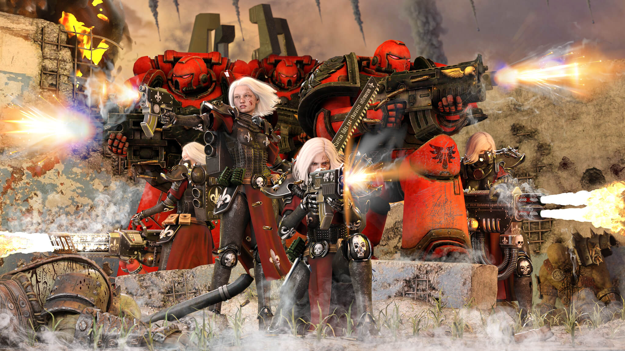 Purge the xenos 3D Render RenderHub Gallery