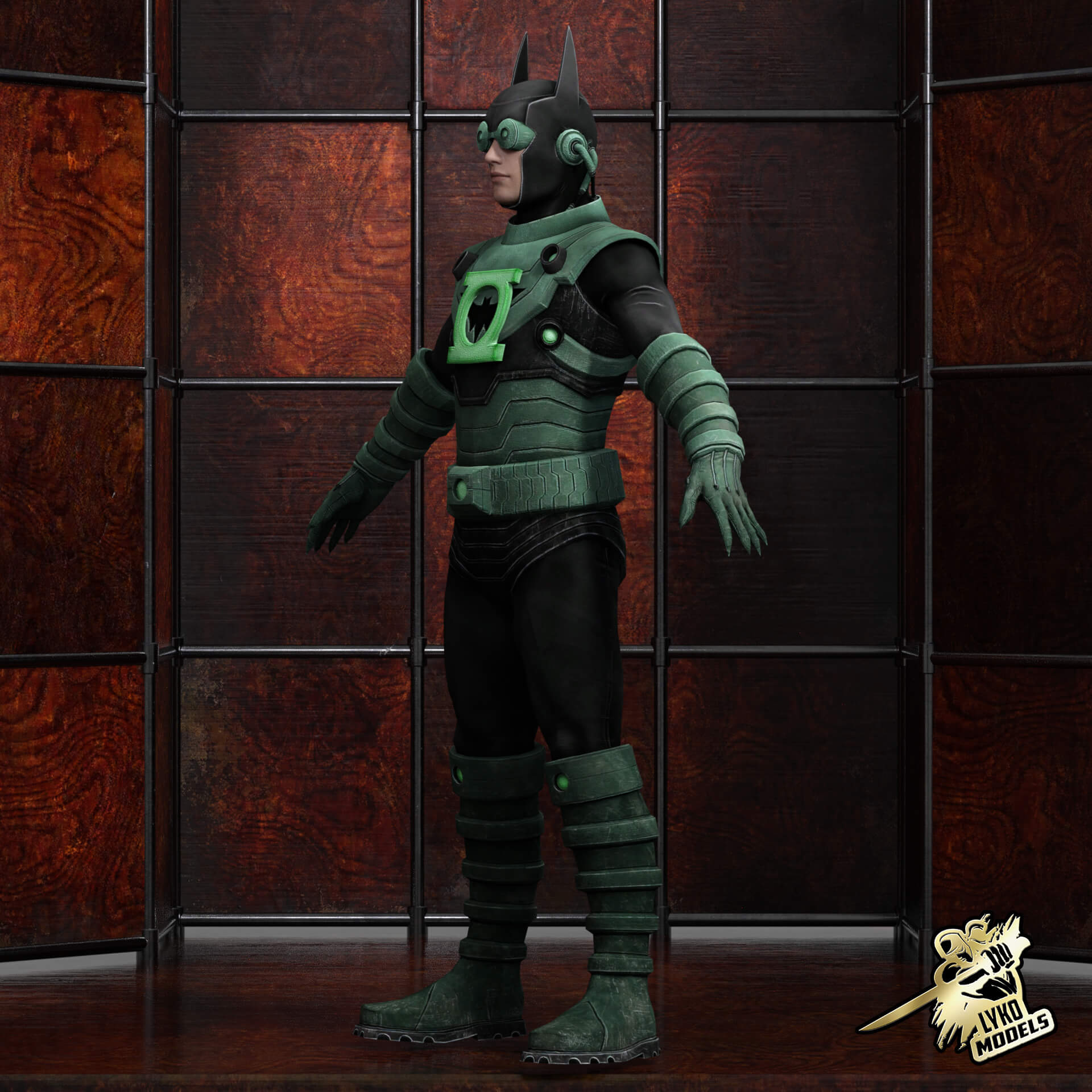 Batman The Dawnbreaker Outfit for G8M - Daz Content by LykoModels