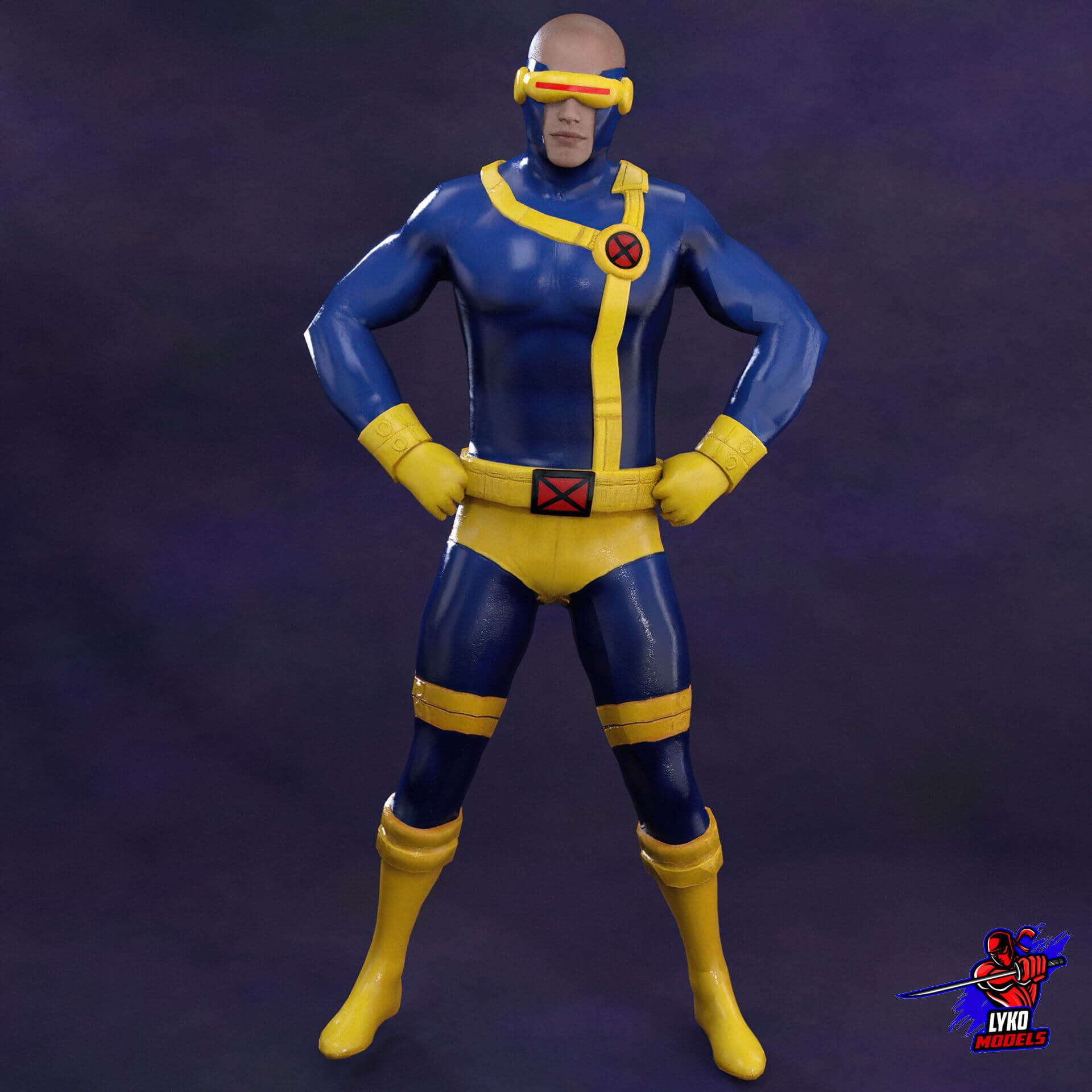 Cyclops 90S Animated Outfit for G8M - Daz Content by LykoModels