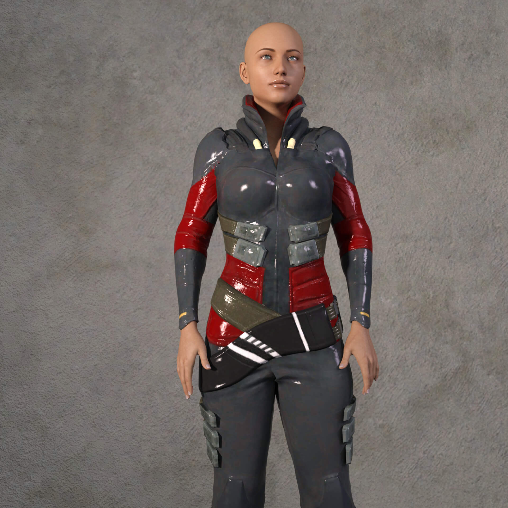 Lyko3D Super Suit 831 Outfit for G8F - Daz Content by LykoModels