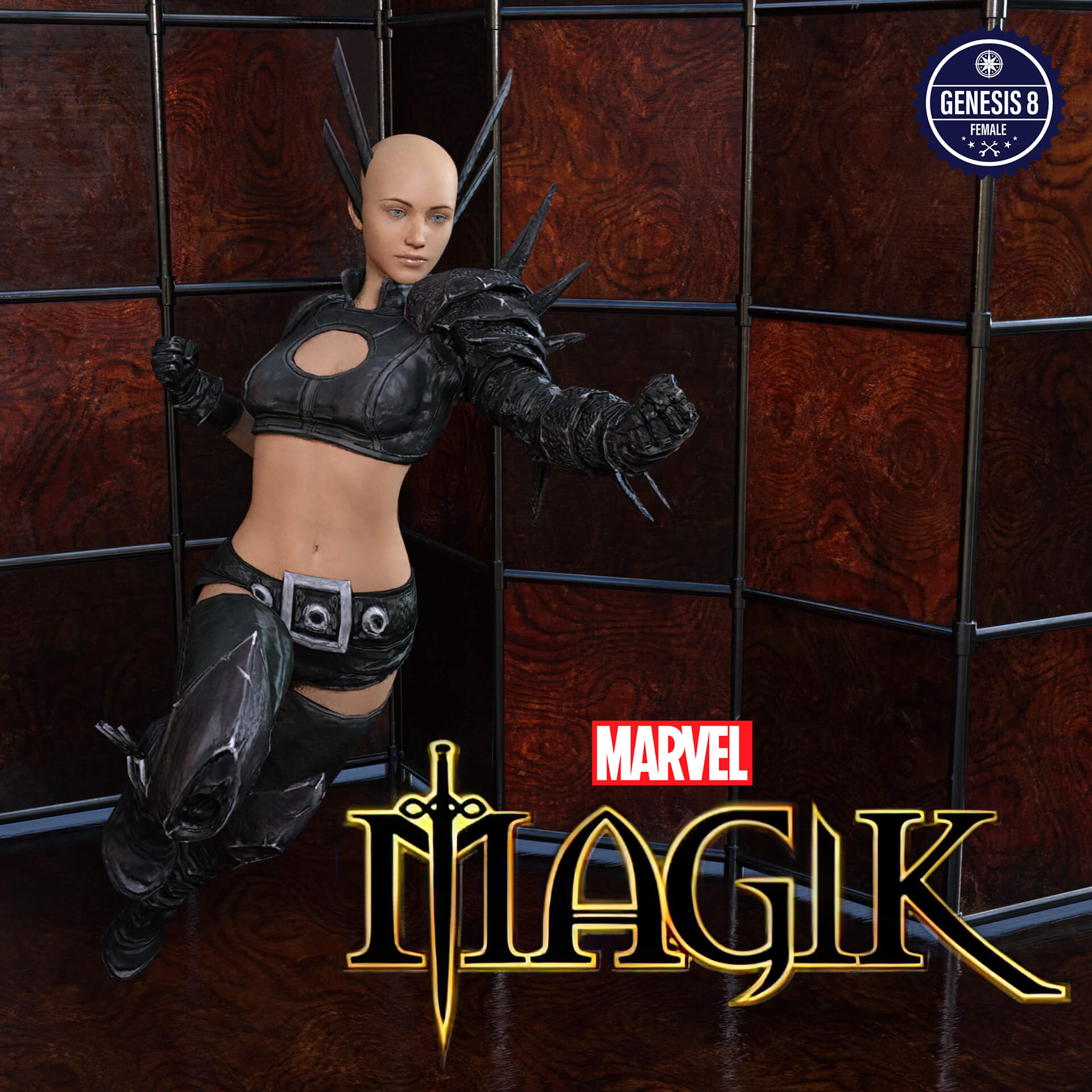 Marvel Magik Outfit for G8F