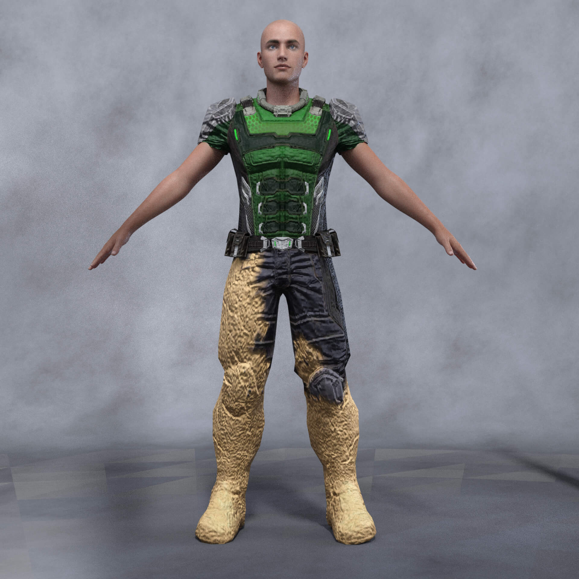 Tactical Sandman Outfit for G8M - Daz Content by LykoModels