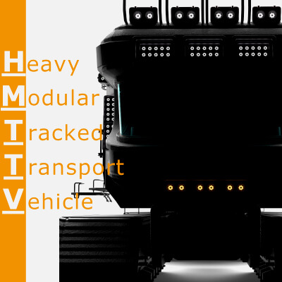 Heavy Modular Tracked Transport Vehicle